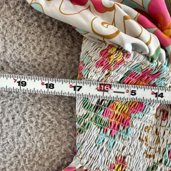 Unique Vintage x Barbie Top 4XL Retro 70s Spaguetti Straps - Picture 7 of 12